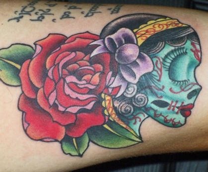 57 Tatuajes mexicanos: Calaveras y vírgenes