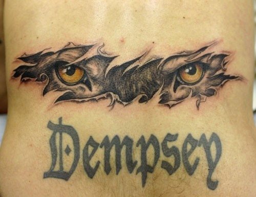 augen tattoo 1031