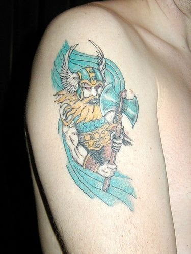 wikinger tattoo 1058