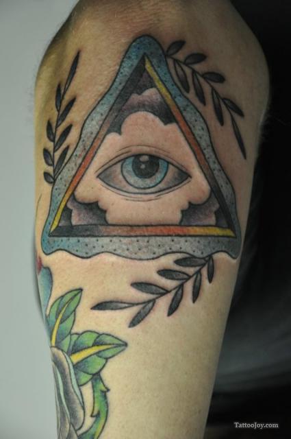 Auge mit tattoo dreieck bedeutung Bedeutung beliebter