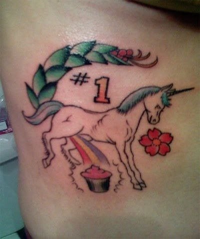 62 Tatuajes De Pequeños Unicornios Galería De Imágenes