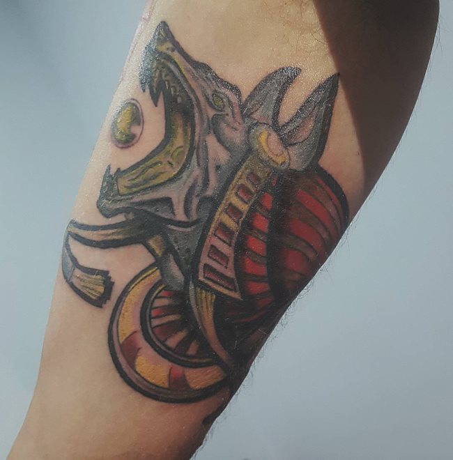 Tatuajes de Anubis